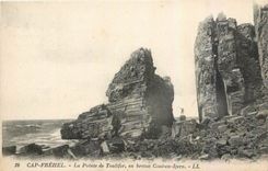 CPA Cap Frehel La Pointe du Toulifer en breton Cout en Ifern 