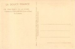 CPA Chateaux de la Loire Chateau de Chambord Loir et Cher La Lanterne 