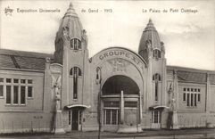 Exposition Universelle de Gand-Ghent-Begique-Belgium-1913- Le Palais de Petit Outillage- CPA