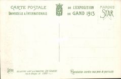 Exposition Universelle de Gand-Ghent-Begique-Belgium-1913- Le Palais de Petit Outillage- CPA