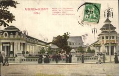 Gand-Gent-Belgique-Belgium-1913- Palais de la Direction- CPA