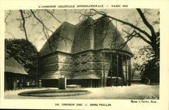 Exposition Coloniale Internationale-Paris-France-1931-Cameroun Togo-Grand Pavillion-CPA