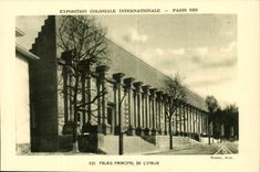 Exposition Coloniale Internationale-Paris-France-1931- Palais Principal de L'Italie -CPA