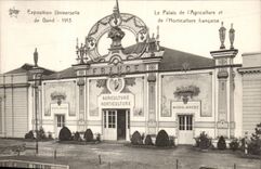 Exposition Universelle de Gand-Ghent-Belgique-Belgium-1913- Le Palais de l'Agriculture et l'Horticulture- CPA