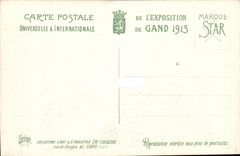 Exposition Universelle de Gand-Ghent-Belgique-Belgium-1913- Les Bassins et la Fontaine Monumentale - CPA