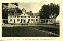 Exposition Coloniale Internationale-Paris-France-1931- Section Des Etas-Unis-Reproduction de Mount Vernon - CPA