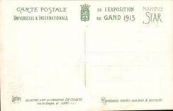 Exposition Universelle de Gand-Ghent-Belgique-Belgium-1913 -Le Village Senegalais CPA