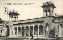 Exposition Universelle de Gand-Ghent-Belgique-Belgium-1913- La Section Italienne- Italian Pavillion-CPA