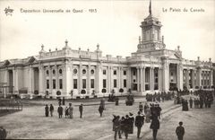 Exposition Universelle de Gand-Ghent-Belgique-Belgium- Le Palais du Canada- -CPA