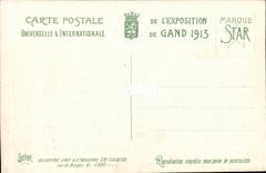 Exposition Universelle de Gand -Ghent-Belgique-Belgium-1913- La Section Allemende-CPA