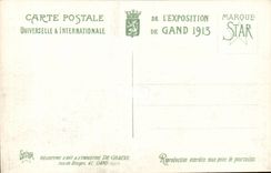 Exposition Universelle de Gand -Ghent-Belgique-Belgium-1913- La Fontaine Monumentale-CPA