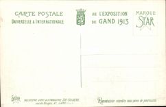 Exposition Universelle de Gand -Ghent-Belgique-Belgium-1913- Panorama-CPA