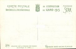 Exposition Universelle de Gand -Ghent-Belgique-Belgium-1913- Le Pavillion de la Ville de Gand-CPA
