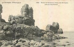 CPA Etude de Rochers a l'Anse des Sevignes pres du Cap Frehel 