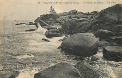 CPA Ploumanach Cotes du Nord La Pointe du Phare 