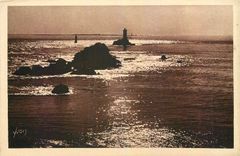 CPA Pointe du Raz Finistere Le Phare de la Vieille 