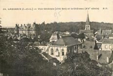 CPA Langeais Vue Generale et le chateau 