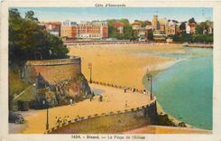 CPA Dinard La Plage de l'Ecluse 