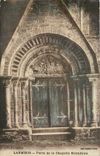 CPA Lanmeur Porte de la Chapelle Kernitron 