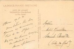 CPA Tregastel Cotes du Nord La Pere Eternel