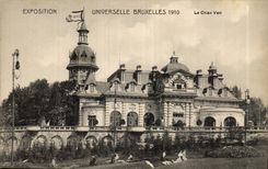 Fair UniversalBrussels-Brussels-Belgium-Belgium-1910 der Hund Grun-CPA