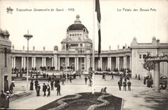Fair Universalcgent-cgent-cbelgien-belgien--1913 - Der Gaumen von Schon-Kunsten-CPA