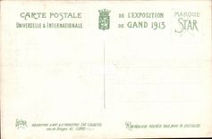 Fair Universalcgent-cgent-cbelgien-belgien--1913 - Der Gaumen von Schon-Kunsten-CPA