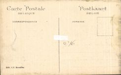 Fair Universalbetretenes Brussels-Brussels-Belgium-Belgium-1910 und Brussel-Hauptdorf angemessen-CPA