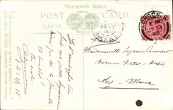 London-England-England Sudgesichts-britisches angewandte Kunst-De-luxe Hotel Franco-British Ausstellung 1908-CPA