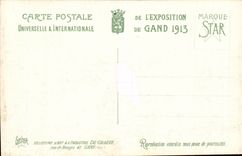 Exposition Universelle de Gand-Ghent-Belgique-Belgium-1913- Le Pavillion de la Ville d'Anvers -CPA