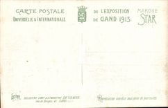 Fair Universalitat von Ghent-Ghent-Belgium-Belgium-1913 das Haus der Stadt von Luttich - CPA