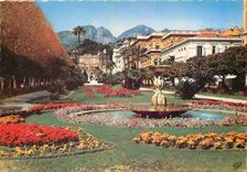 CPM Menton Le Jardin Public 