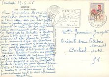 CPM Menton Le Jardin Public 