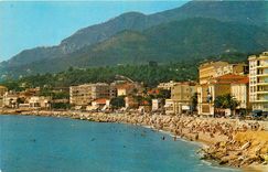 CPM Menton AM Une plage vers Carnoles 