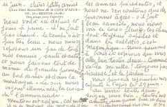 CPM Menton AM Une plage vers Carnoles 