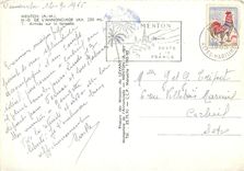 CPM Menton AM ND de l'Annonciade Arrivee sur la terrasse