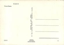 CPM Paris Notre Dame 