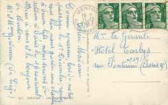 CPM Menton Les Jardins Publics 