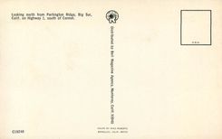 CPM Looking north from Partington Ridge Big Sur