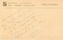 CPA Notre Dame Vues de Paris Panorama l'Ile de la Cite