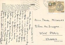 CPM Roma Basilique de S Pierre La Pieta del Michelangelo 