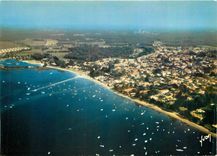 CPM Couleurs et Lumiere de France Bassin d'Arcachon Ares (Gironde) Vue generale