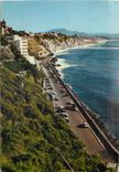 CPM Biarritz La cote des Basques dans le Fond la rhune