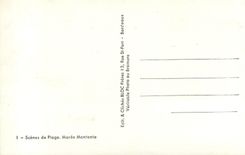 CPM Scenes de Place Marre Montanle