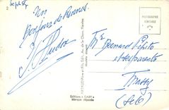 CPM Rennes Le theatre Le palais du commerce Jardin du Thabor Le palais de justice