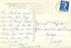 CPM Les Merveilles du Val de Loire Chambord (Loir et Cher) Vue prise du Cosson sur le chateau (XVIe 