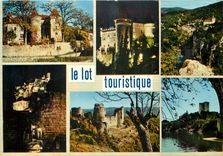 CPM Le Lot Terre des mercveilles Ceint d'Eau Mercues Saint Cirq