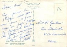 CPM Cario  Panoramic view of the Citadel from Ibn et Touloun Mosque