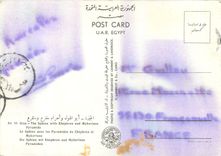 CPM Giza Le Sphinx avec les Pyramides de Chephren et Mykerines