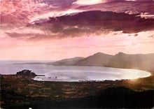 CPM Corse Ile de Beaute Lever de soleil sur la baie